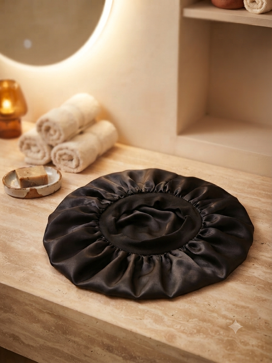 Bonnet en satin